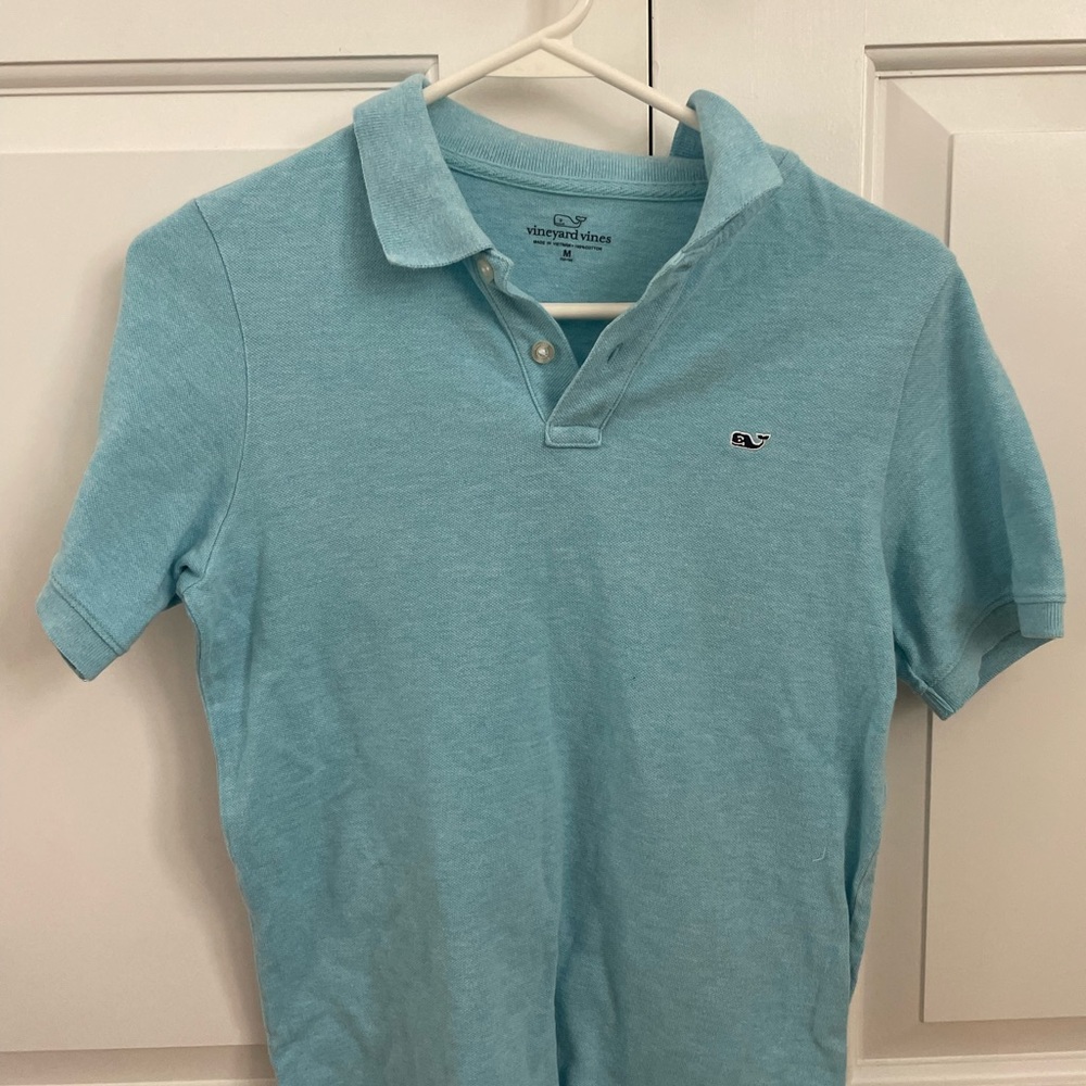 Vineyard Vines Boys Light Blue Polo Shirt